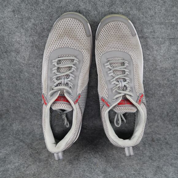 OrthoFeet Shoes Mens 12 Athletic Sneaker Edgewater Casual Trainer Comfort Grey main image 8